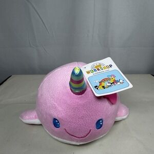 Build A Bear Sanrio Hello Kitty 8" NARWHALE Plush Summer Waves / New with Tags